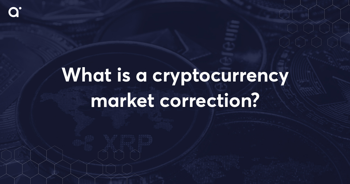 what is correction in cryptocurrency