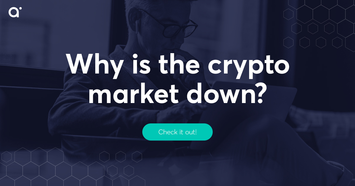 Why is the crypto market down? Anycoin Direct