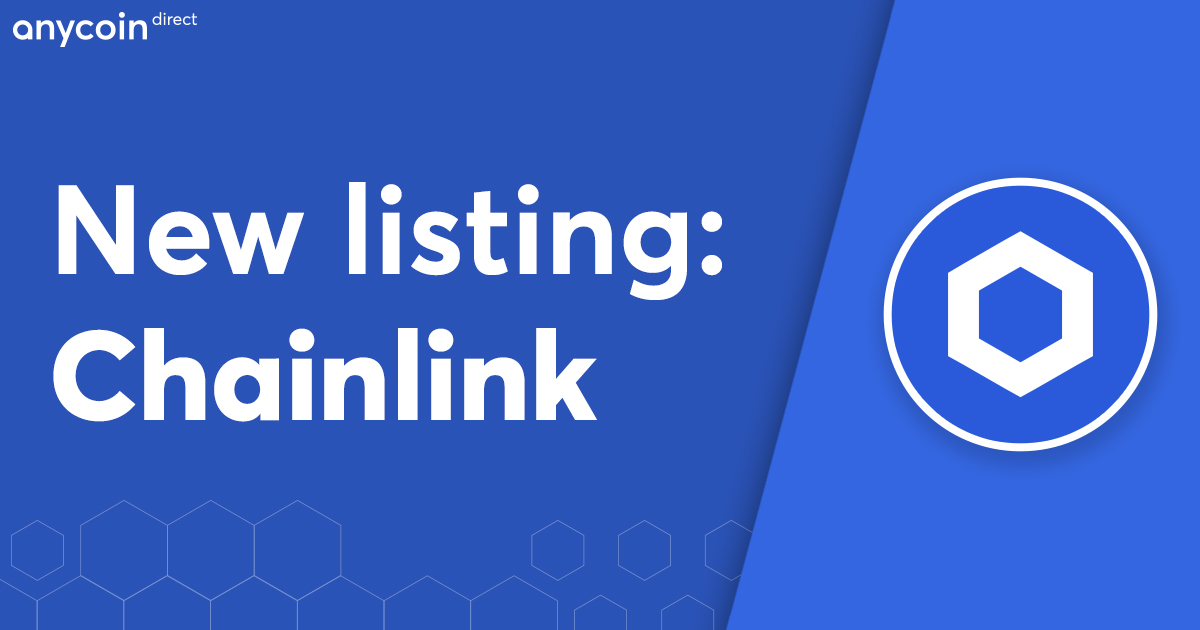 uddybe gips flygtninge New coin listing: Chainlink (LINK) | Anycoin Direct