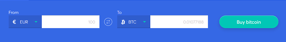 Exchange bar to buy bitcoin