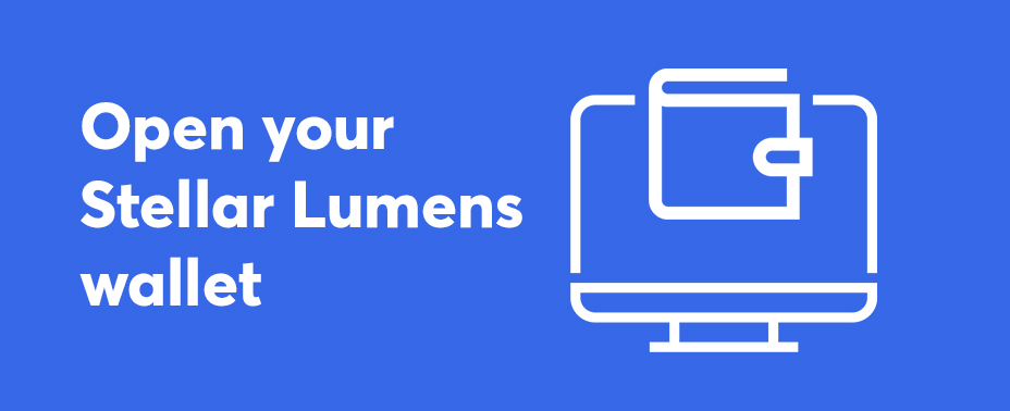 open your wallet to buy Stellar lumens 
